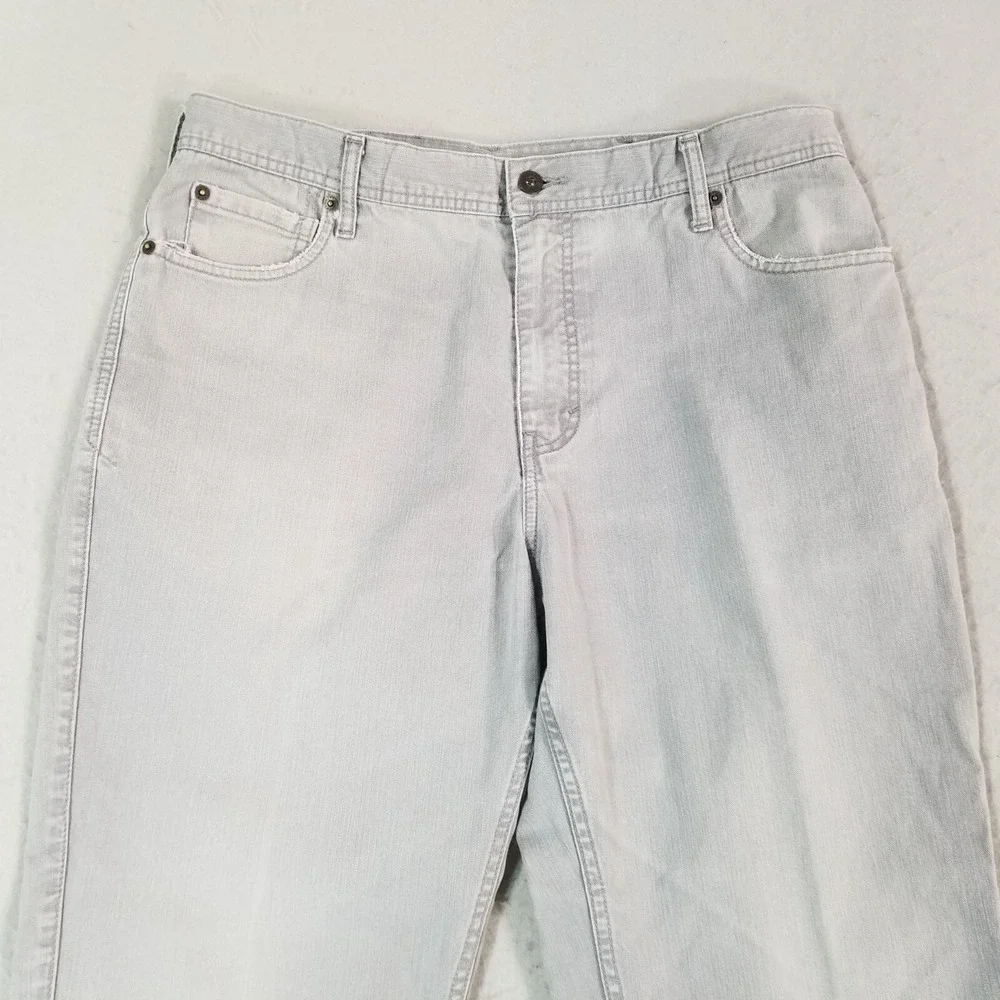 Levi's Docker jeans men's 36x29 Gray relaxed fit denim pants